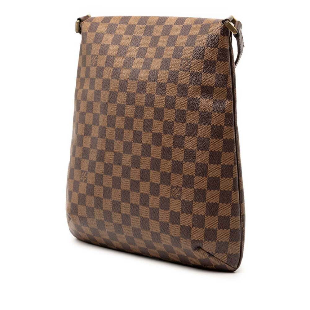 LOUIS VUITTON Brown Damier Leather Shoulder Bag - Picture 2 of 7